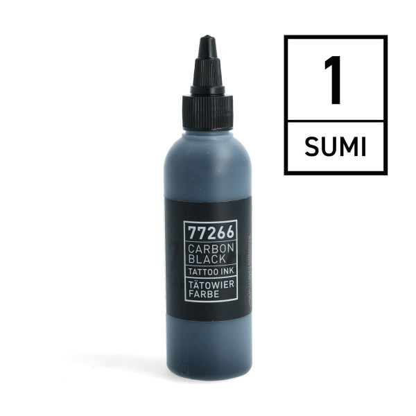 Carbon Black - Tattoofarbe - Sumi 01