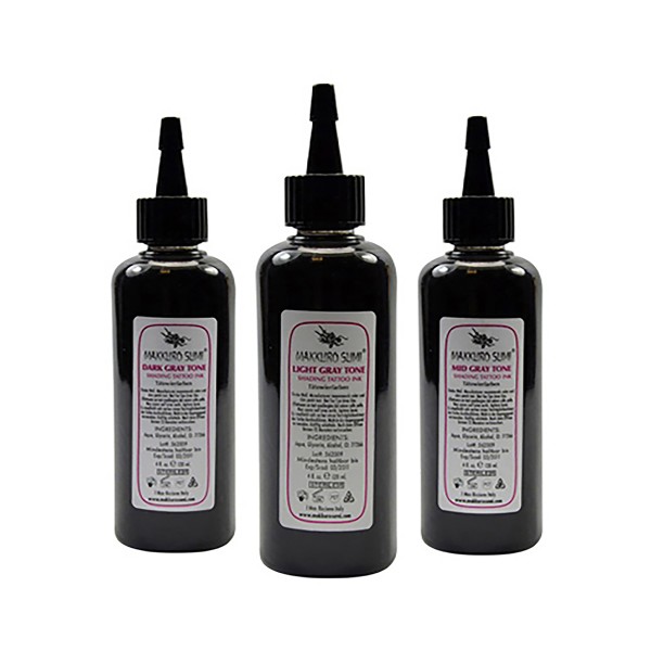 Makkuro Sumi Gray Tone Set 3 x 120 ml