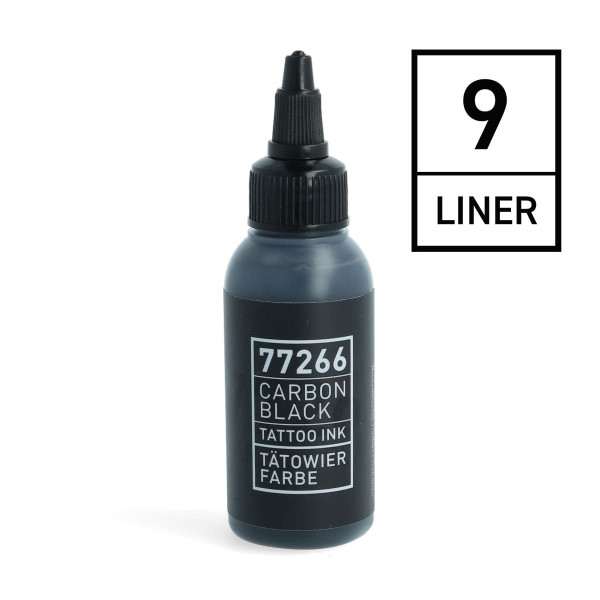 Carbon Black - Tattoofarbe - Liner 09