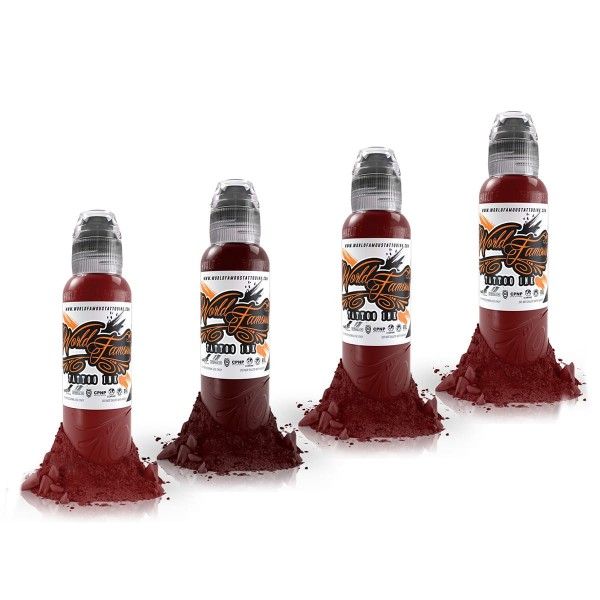 World Famous Ink - Joel's Blood Works Set - 4 x 118,3 ml