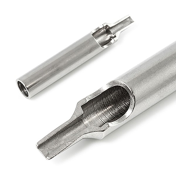 Stainless steel tips flat