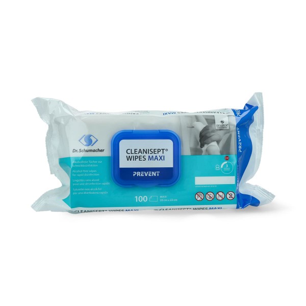 Dr. Schumacher - Cleanisept Wipes Maxi - 100 Tücher