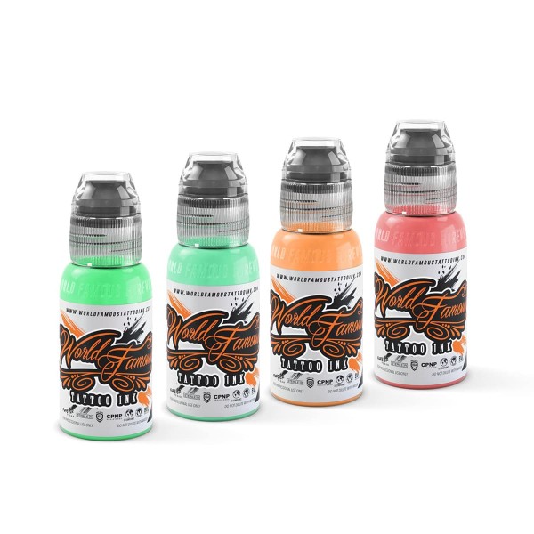 World Famous Ink - Damian Gorski Retro Summer Set 4 x 29,6 ml