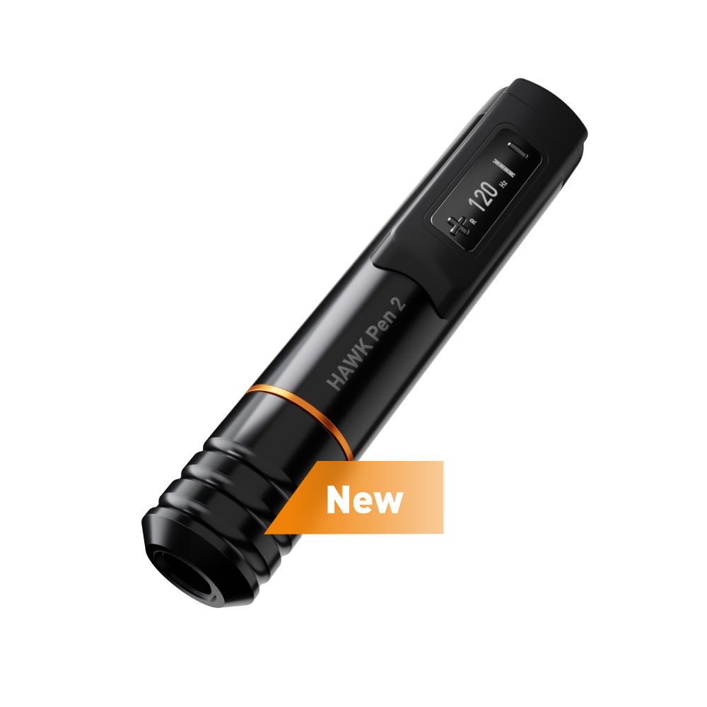 Cheyenne Hawk Pen 2 – Kabelloser Tattoo Pen mit 3.5 mm Stroke