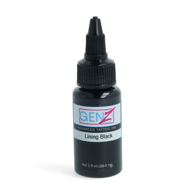 Intenze Gen-Z - Tattoo Ink - Lining Black - 29,6 ml